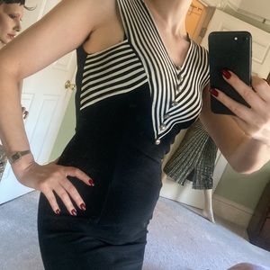 Vintage Striped Dress